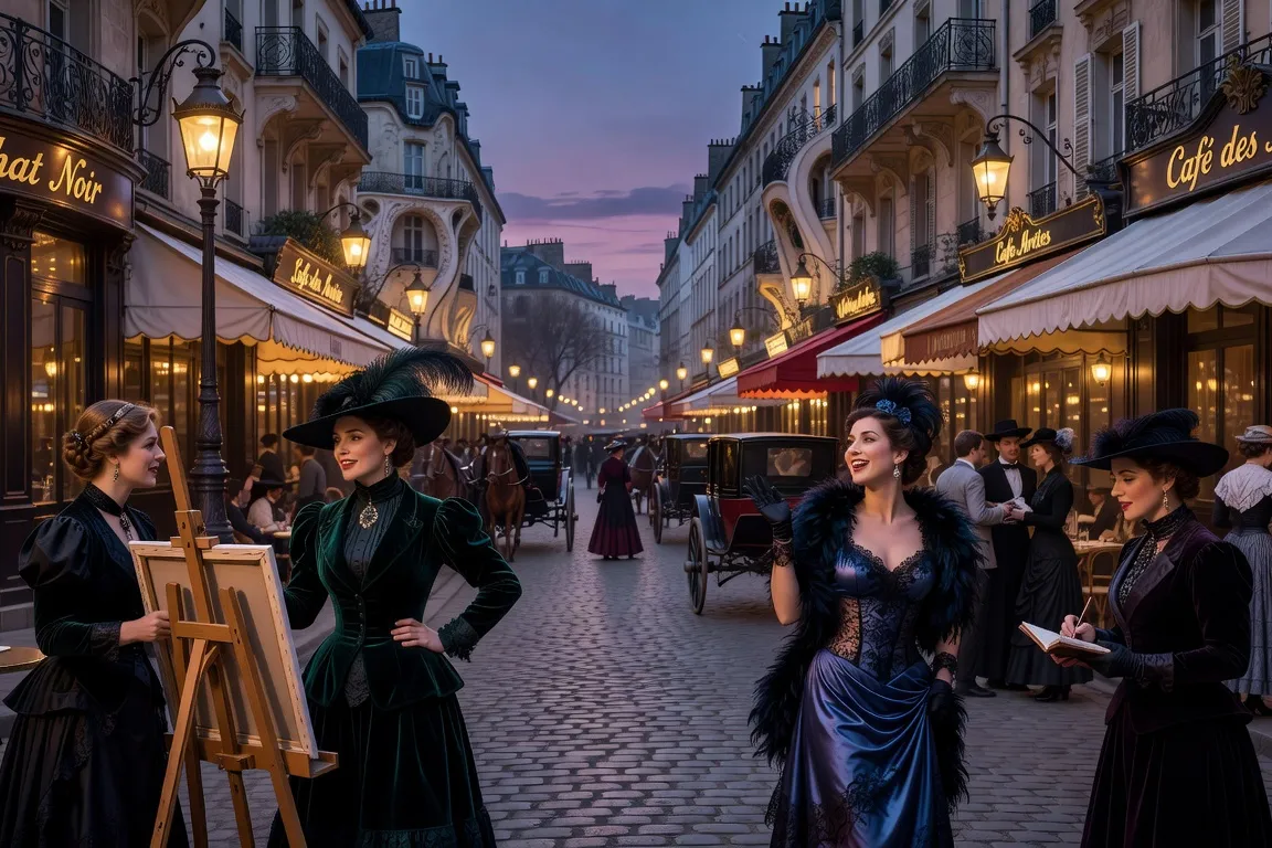 Femmes artistes françaises de la Belle Époque